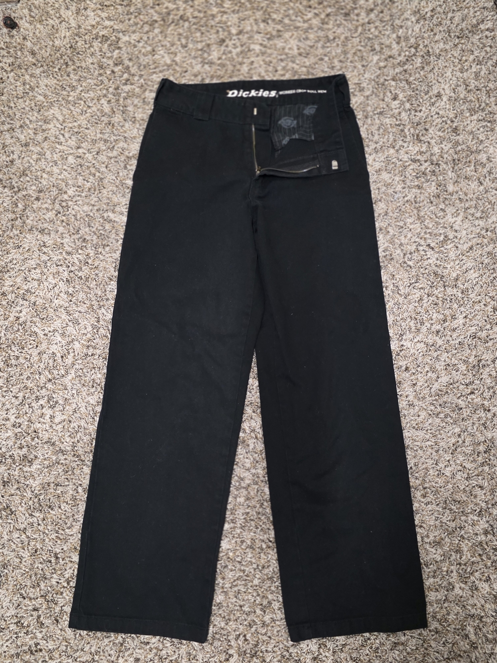 Dickies Women's Black Straight-Leg Work Jeans